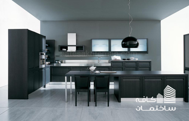 طراحی-آشپزخانه-تلفیق-مدرن-و-کلاسیک
