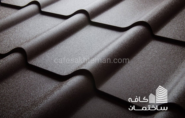 توفال فلزی سقف ویلا
