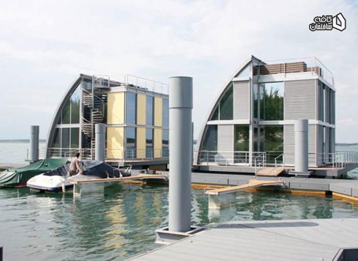 خانه شناور پیش ساخته در آلمان