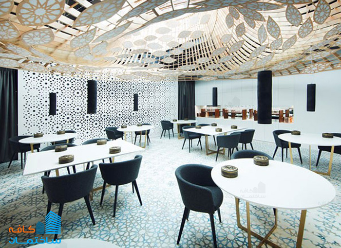 طراحی داخلی رستوران “نور” در اسپانیا